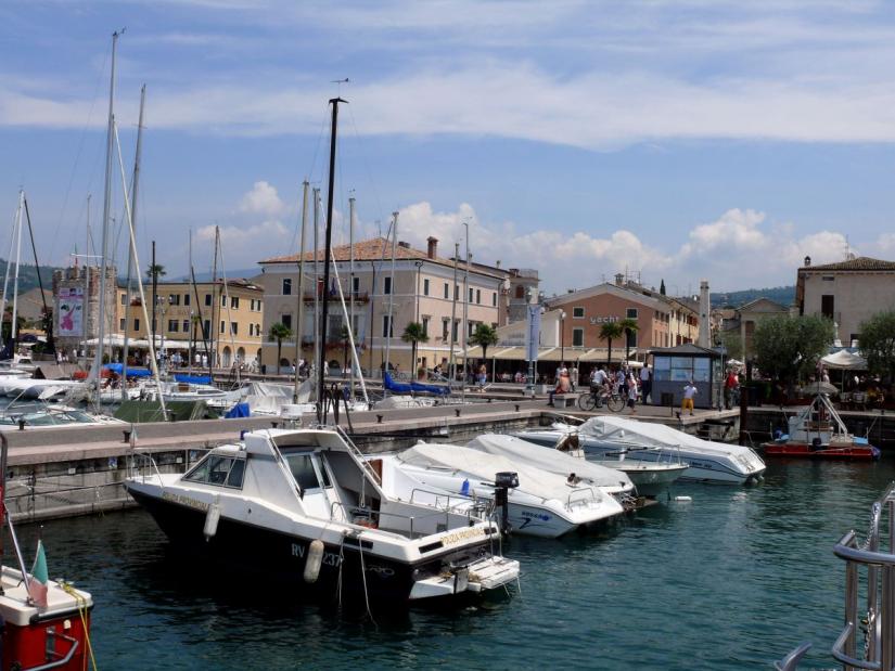 Bardolino vom Gardasee aus
